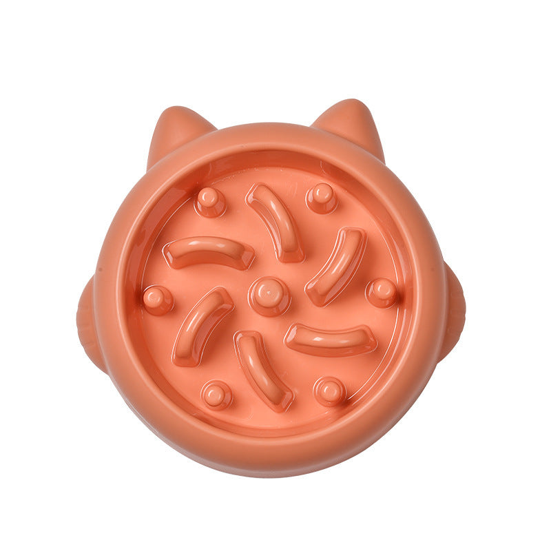 Pet Dog Cat Slow Feeder Bowls