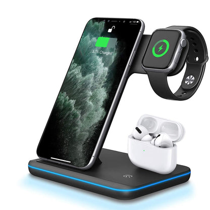 Wireless Charger 3 In 1 Stand