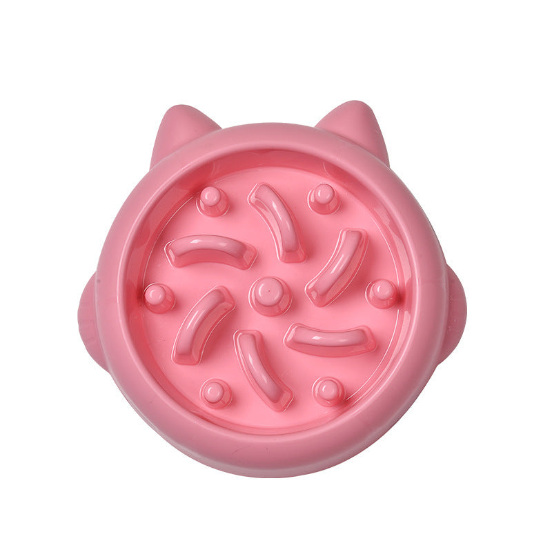 Pet Dog Cat Slow Feeder Bowls